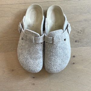 Zara home clog/mule slippers